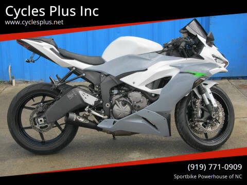 2019 Kawasaki ZX6R 636ABS for sale at Cycles Plus Inc in Garner NC