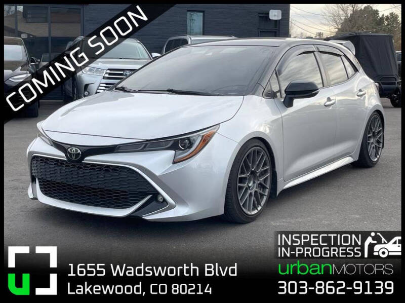 2020 Toyota Corolla Hatchback XSE