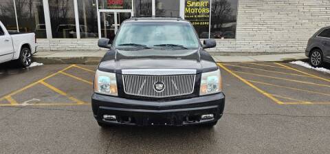 2004 Cadillac Escalade for sale at Eurosport Motors in Evansdale IA
