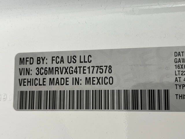 2026 RAM ProMaster