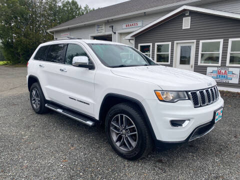 2017 Jeep Grand Cherokee for sale at M&A Auto in Newport VT