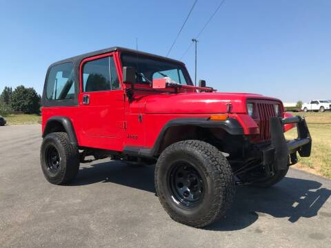 1990 Jeep Wrangler for sale at Pool Auto Sales in Hayden ID