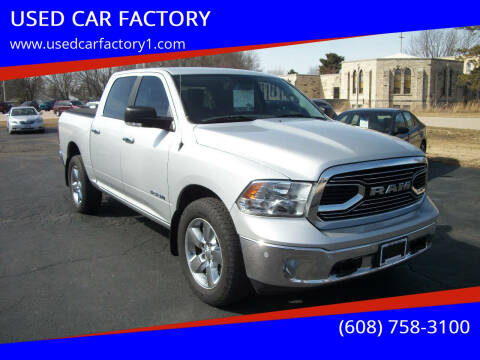 2018 RAM 1500 for sale at USED CAR FACTORY in Janesville WI