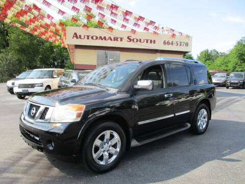2012 Nissan Armada for sale at Automart South in Alabaster AL