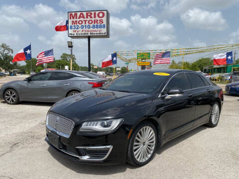 2017 Lincoln MKZ for sale at Mario Motors in South Houston TX