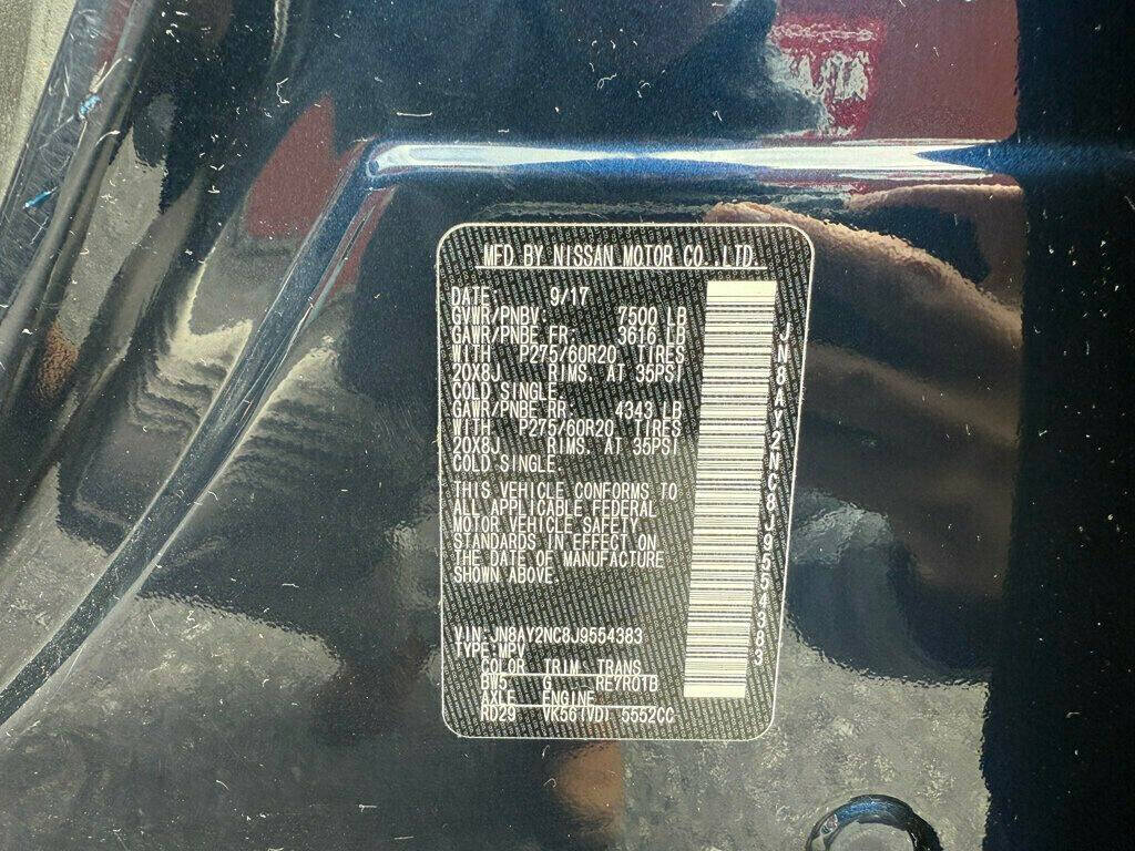 2018 Nissan Armada 17