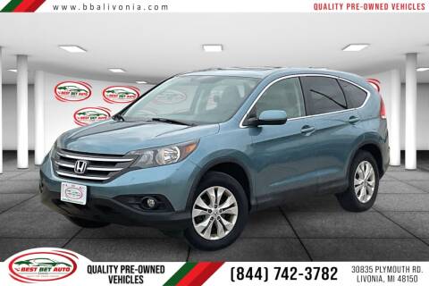 2013 Honda CR-V for sale at Best Bet Auto in Livonia MI