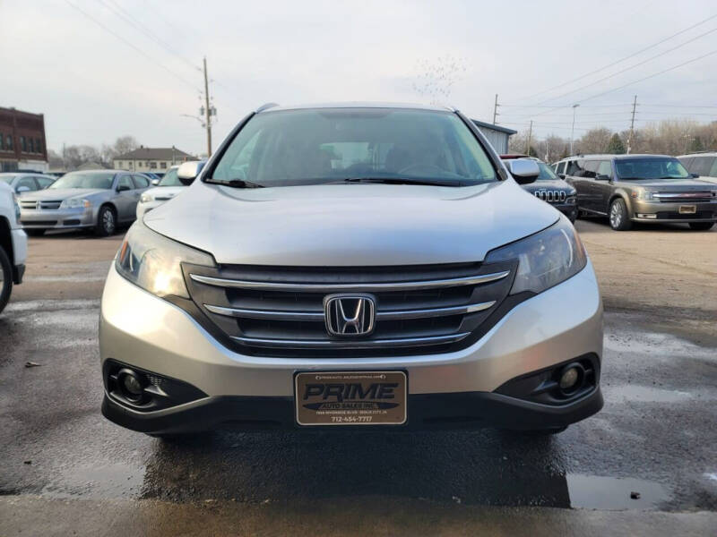 Used 2013 Honda CR-V EX-L with VIN 2HKRM4H72DH670503 for sale in Sioux City, IA