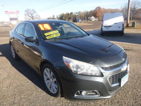 2014 Chevrolet Malibu for sale at Country Side Car Sales in Elk River MN