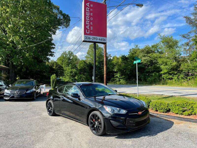 2013 Hyundai Genesis Coupe for sale at CARRERA IMPORTS INC in Winston Salem NC