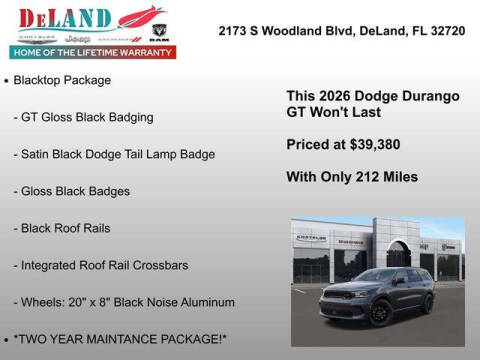 2026 Dodge Durango GT