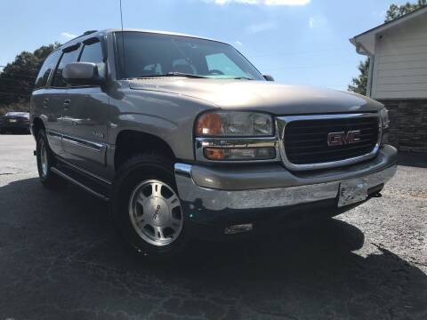 2001 GMC Yukon for sale at NO FULL COVERAGE AUTO SALES LLC in Austell GA