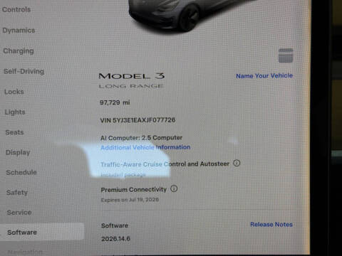 2018 Tesla Model 3 Long Range