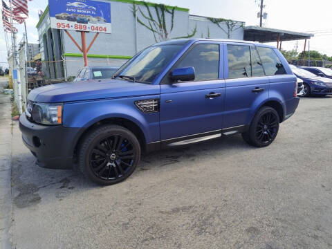 2012 Land Rover Range Rover Sport for sale at INTERNATIONAL AUTO BROKERS INC in Hollywood FL