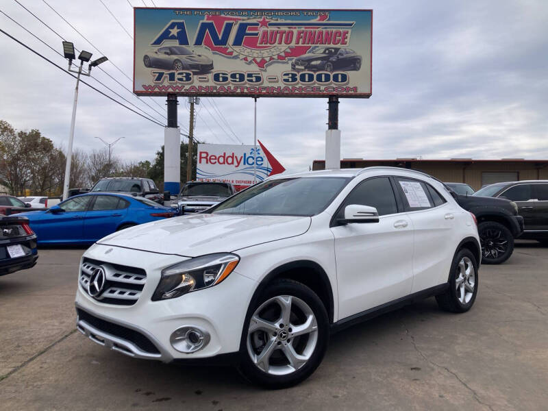 2019 Mercedes-Benz GLA for sale at ANF AUTO FINANCE in Houston TX