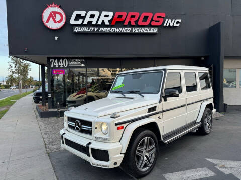 2016 Mercedes-Benz G-Class for sale at AD CarPros, Inc. in Downey CA