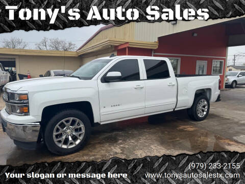 2015 Chevrolet Silverado 1500 for sale at Tony's Auto Sales in Freeport TX