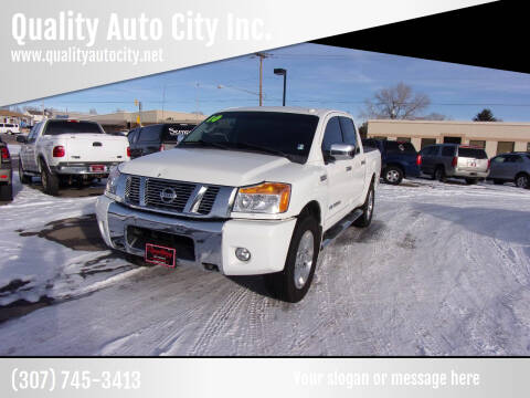 2010 Nissan Titan for sale at Quality Auto City Inc. in Laramie WY