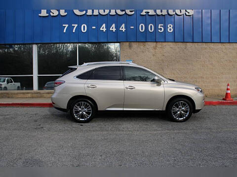 2013 Lexus RX 350