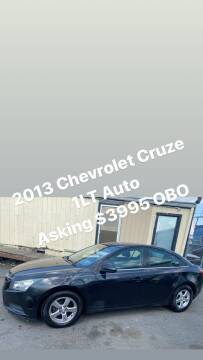 2013 Chevrolet Cruze for sale at Debo Bros Auto Sales in Philadelphia PA
