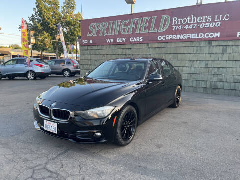 2016 BMW 3 Series for sale at SPRINGFIELD BROTHERS LLC in Fullerton CA