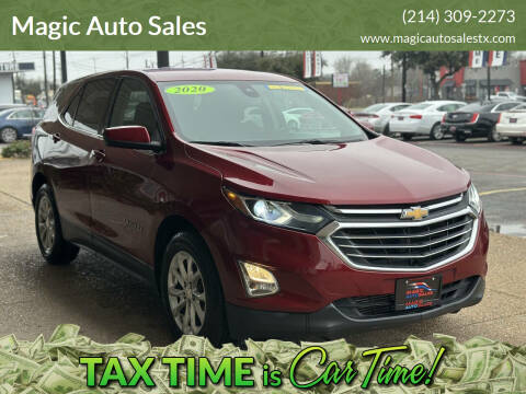 2020 Chevrolet Equinox for sale at Magic Auto Sales in Dallas TX