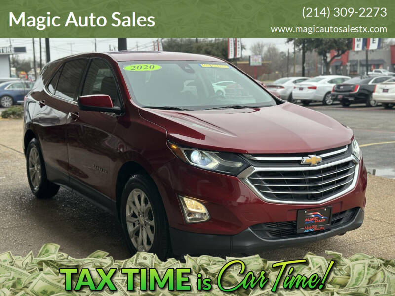 2020 Chevrolet Equinox for sale at Magic Auto Sales in Dallas TX