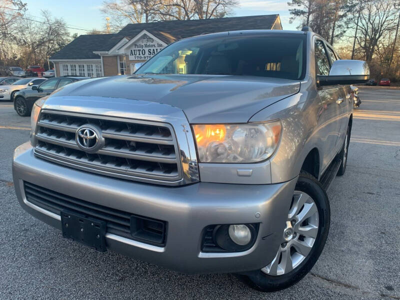 2008 Toyota Sequoia for sale at Philip Motors Inc in Snellville GA