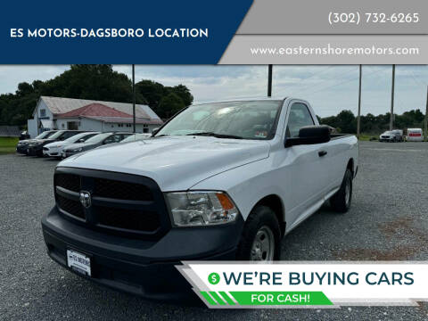 2017 RAM 1500 for sale at ES Motors-DAGSBORO location in Dagsboro DE