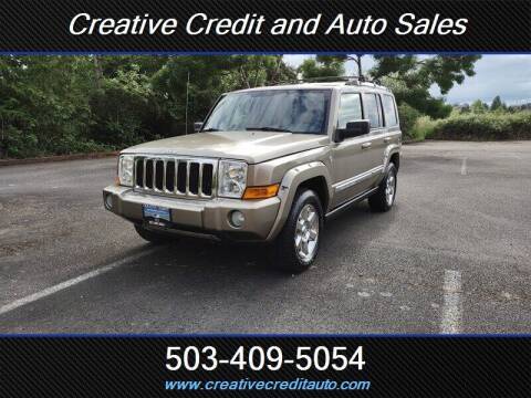 2006 Jeep Commander for sale at Creative Credit & Auto Sales in Salem OR
