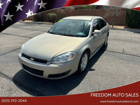 2011 Chevrolet Impala for sale at Freedom Auto Sales in Albuquerque NM