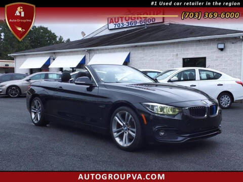 2018 BMW 4 Series for sale at AUTOGROUP INC in Manassas VA