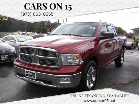 2011 RAM Ram Pickup 1500 for sale at Cars On 15 in Lake Hopatcong NJ