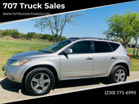 2005 Nissan Murano for sale at 707 Truck Sales in San Antonio TX