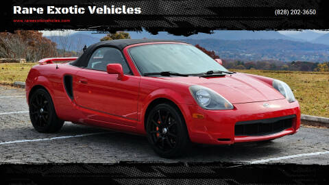 2002 Toyota MR2 Spyder for sale at Rare Exotic Vehicles in Asheville NC