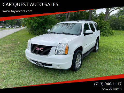 2007 GMC Yukon for sale at CAR QUEST AUTO SALES in Houston TX
