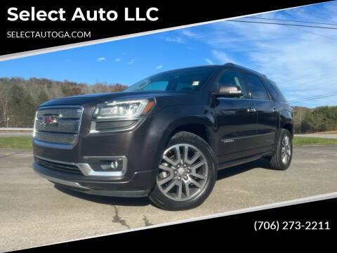2014 GMC Acadia for sale at Select Auto LLC in Ellijay GA