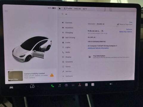 2020 Tesla Model 3 Standard Range Plus