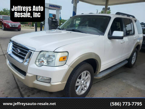 2010 Ford Explorer for sale at Jeffreys Auto Resale, Inc in Clinton Township MI