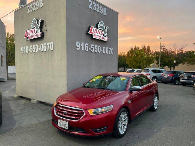 2014 Ford Taurus for sale at LIONS AUTO SALES in Sacramento CA