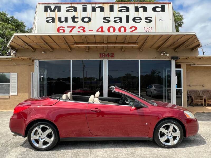 2009 Pontiac G6 for sale at Mainland Auto Sales Inc in Daytona Beach FL