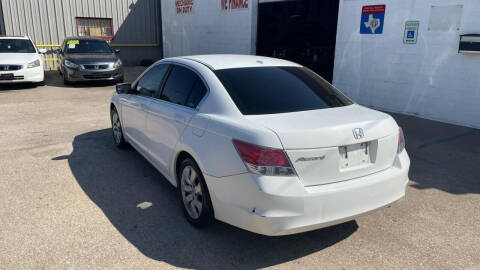 2008 Honda Accord for sale at 972 CUSTOMS PAINT, COLLISION, & AUTO SALES in Duncanville TX