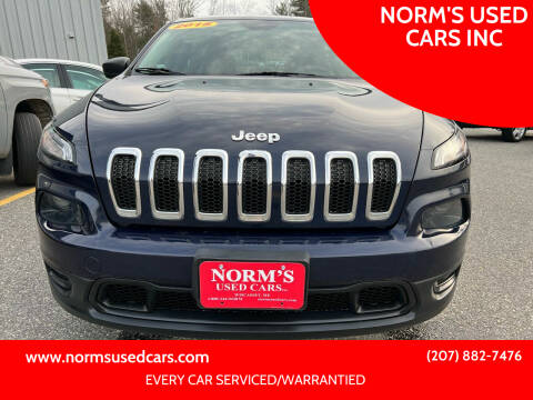 2015 Jeep Cherokee for sale at NORM'S USED CARS INC in Wiscasset ME