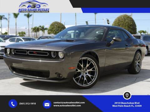 2018 Dodge Challenger for sale at Auto Sales Outlet in West Palm Beach FL