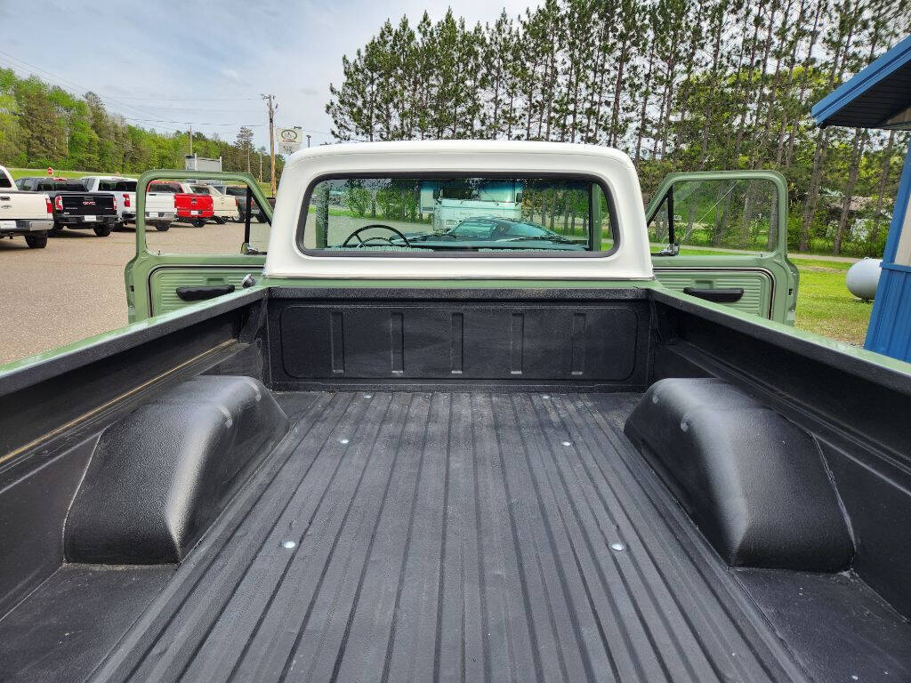 1969 Ford F-100 for sale at Miltimore Motor Company in Pine River, MN