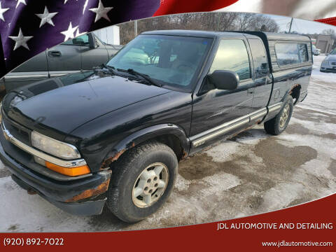 2001 Chevrolet S-10 for sale at JDL Automotive and Detailing in Plymouth WI
