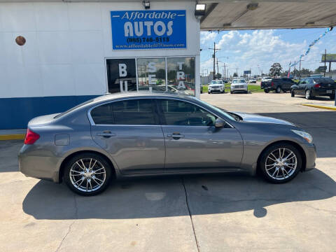 2013 Infiniti G37 Sedan for sale at Affordable Autos Eastside in Houma LA