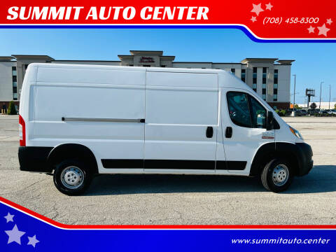 2021 RAM ProMaster for sale at SUMMIT AUTO CENTER in Summit IL