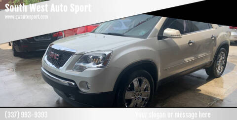 2010 GMC Acadia for sale at SW AUTO LLC in Lafayette LA