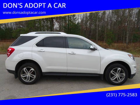 2017 Chevrolet Equinox for sale at DON'S ADOPT A CAR in Cadillac MI